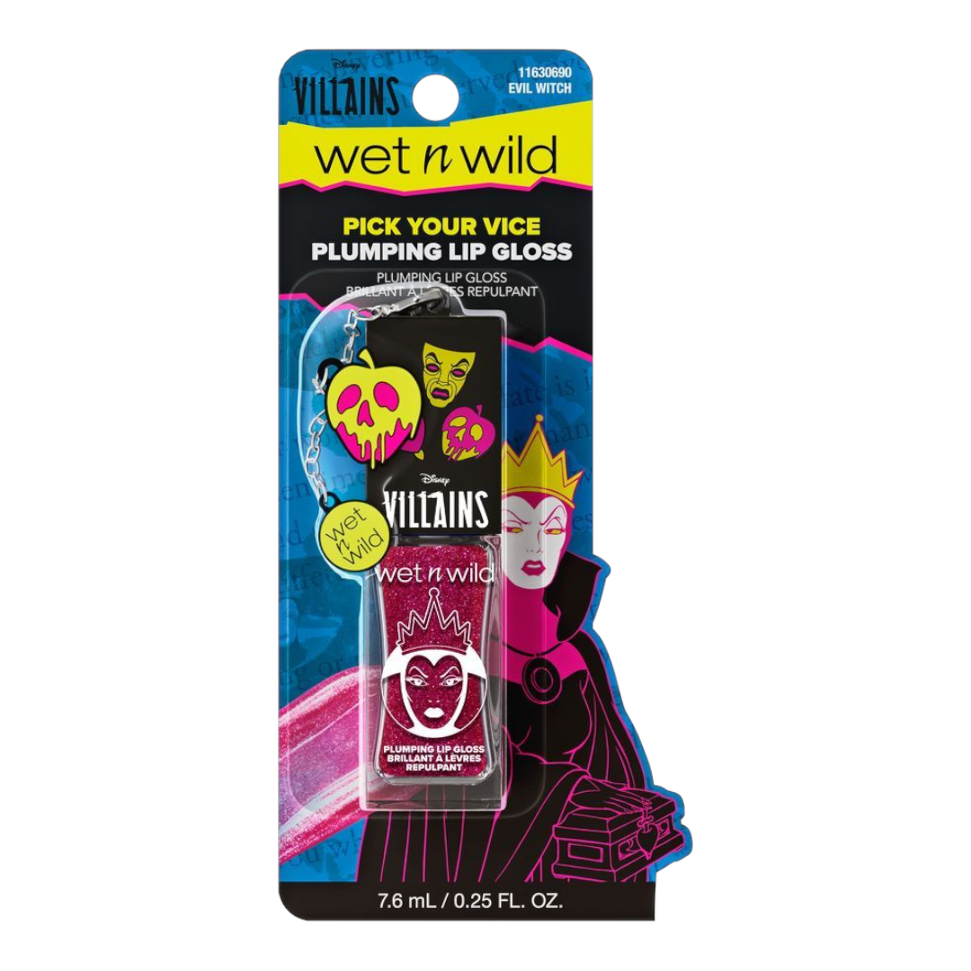 ⚠️ PREVENTA Maquillaje Disney Villains plumping lip gloss Evil witch