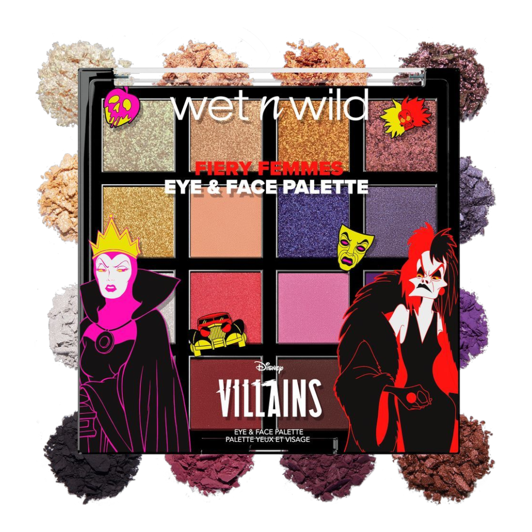 ⚠️ PREVENTA Maquillaje Disney Villains Paleta de Sombras Unleashed