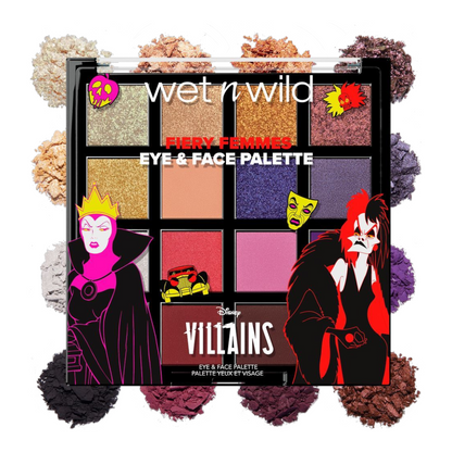 ⚠️ PREVENTA Maquillaje Disney Villains Paleta de Sombras Unleashed