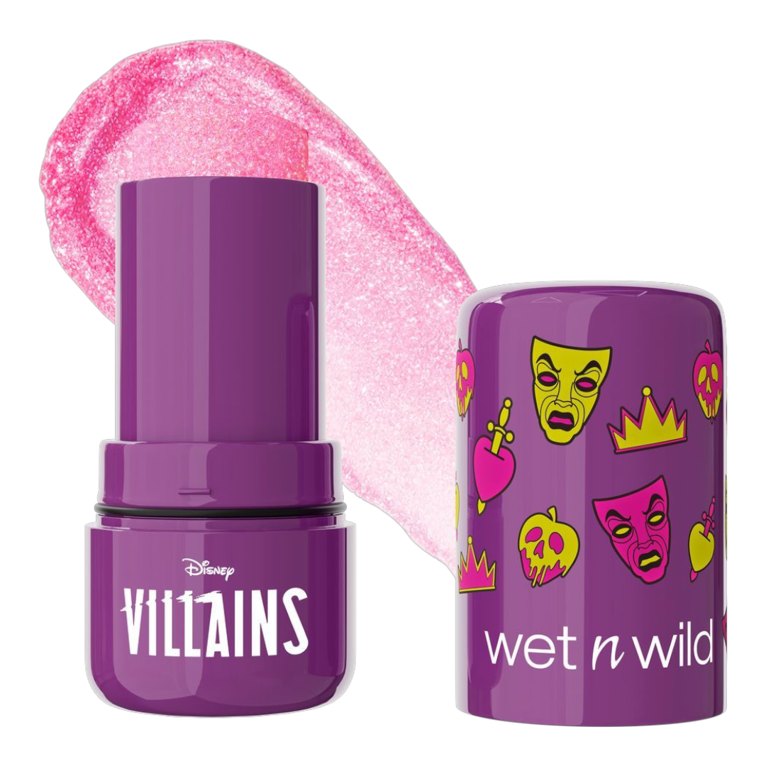 ⚠️ PREVENTA Maquillaje Disney Villains Highlighter Iluminador en barra Unpredictable