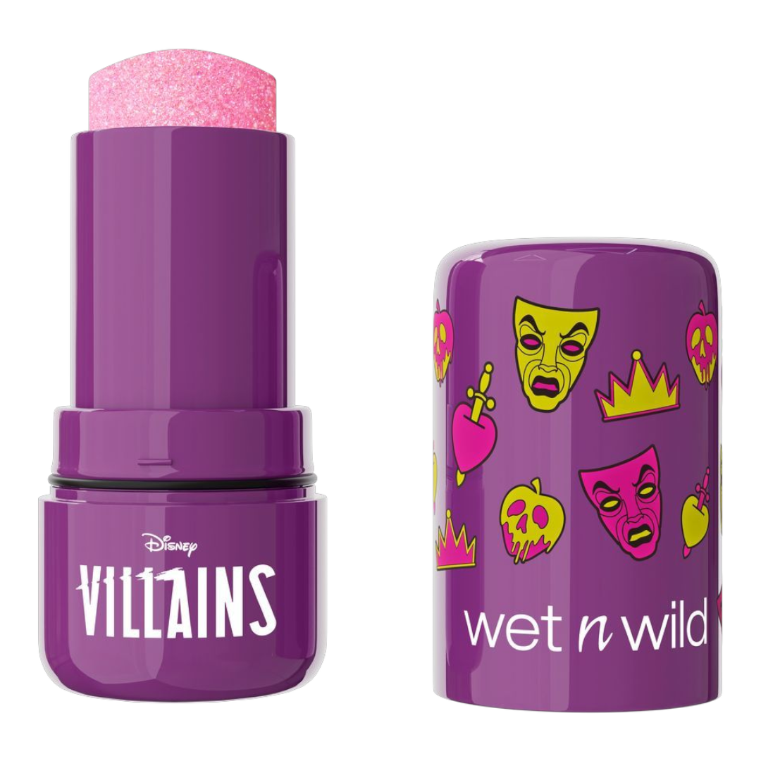 ⚠️ PREVENTA Maquillaje Disney Villains Highlighter Iluminador en barra Unpredictable