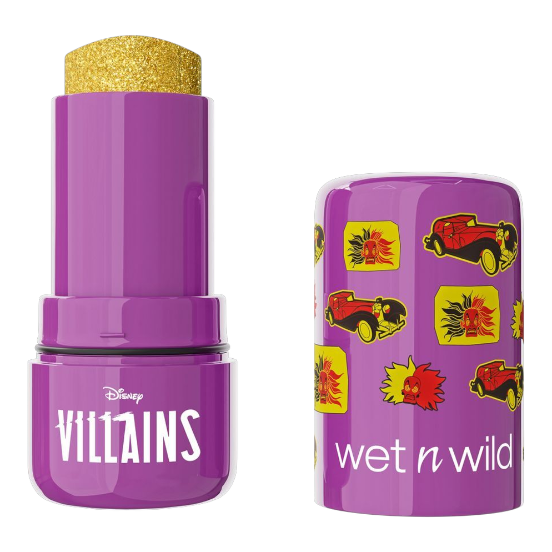 ⚠️ PREVENTA Maquillaje Disney Villains Highlighter Iluminador en barra Maniac