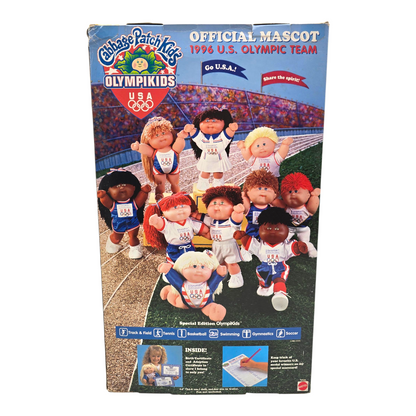 Cabbage Patch Vintage Olympikids caja con detalles