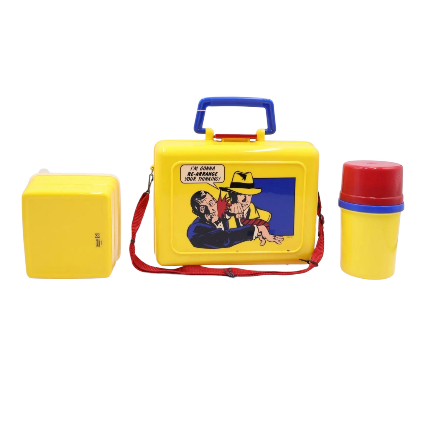 Lonchera Vintage Dick Tracy nueva con thermo Y tupper