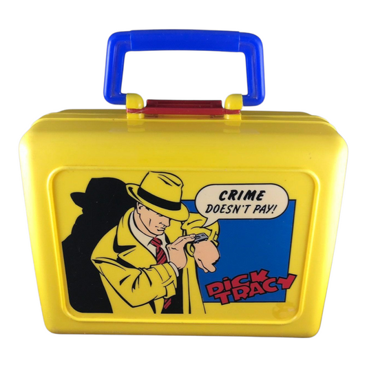 Lonchera Vintage Dick Tracy nueva con thermo Y tupper