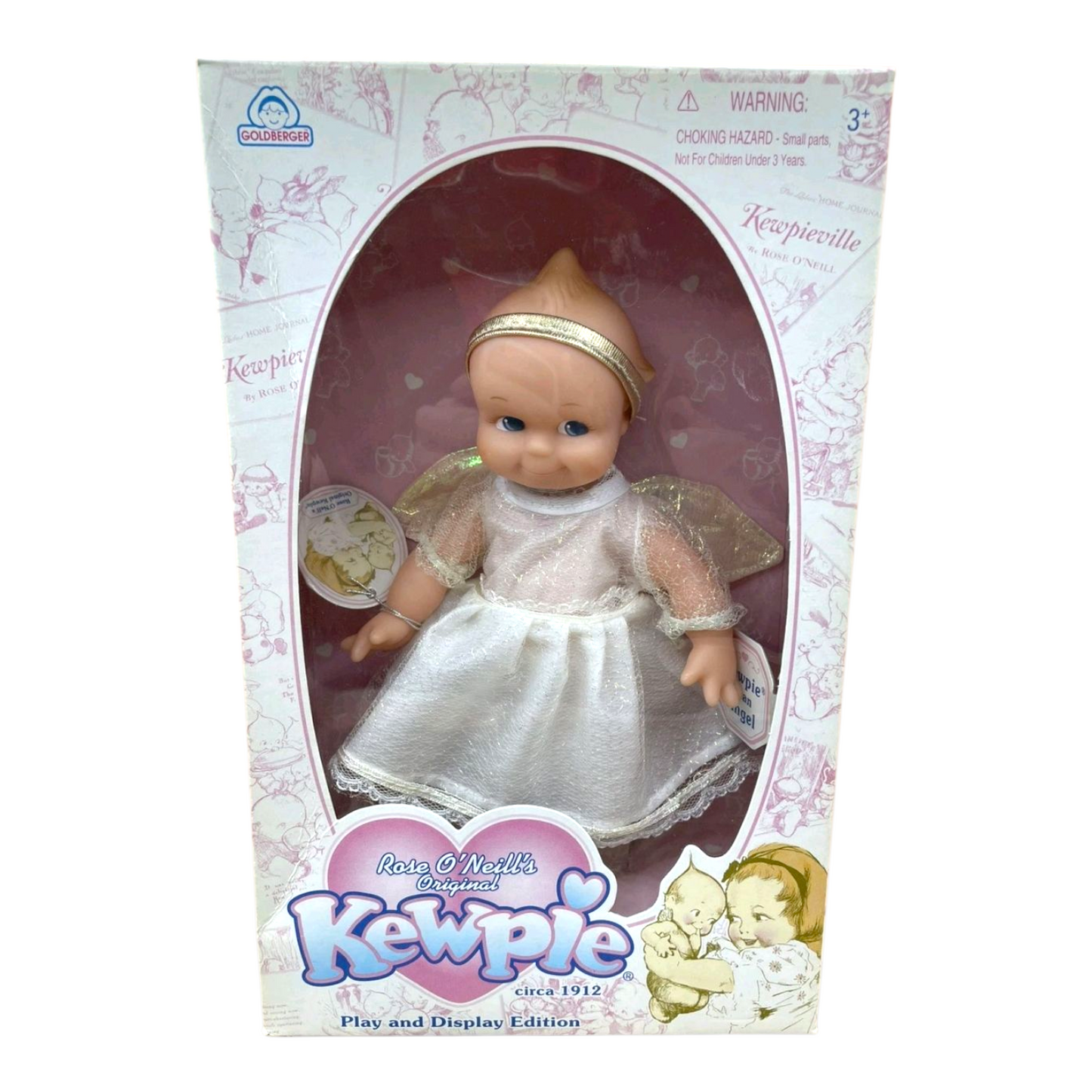 Kewpie Baby Vintage Año 1999 Goldberger Rose o'Neill ángel 19 cms aprox