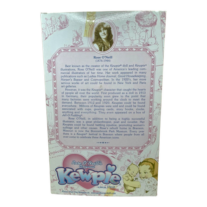 Kewpie Baby Vintage Año 1999 Goldberger Rose o'Neill Sleeping Beauty Bella durmiente 19 cms aprox