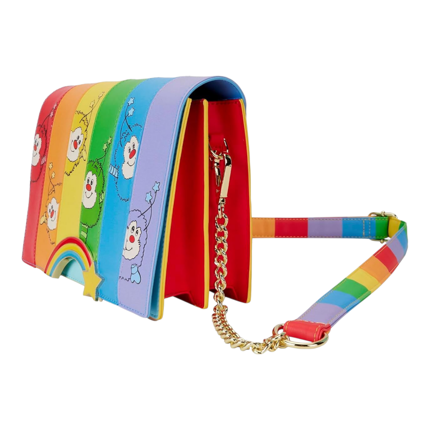 Crossbody bolsa Loungefly Rainbow Brite