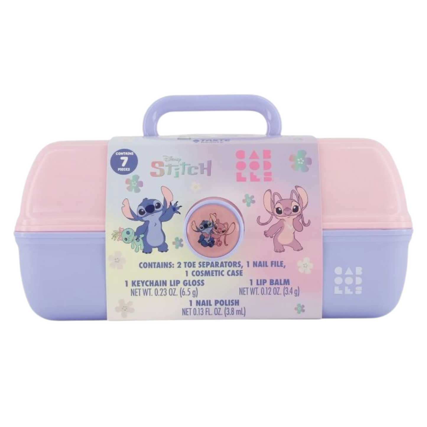 ✨ Caboodles grande con maquillaje Stitch (7 piezas incluidas)