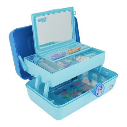 ✨ Caboodles grande con maquillaje Bluey (12 piezas incluidas)