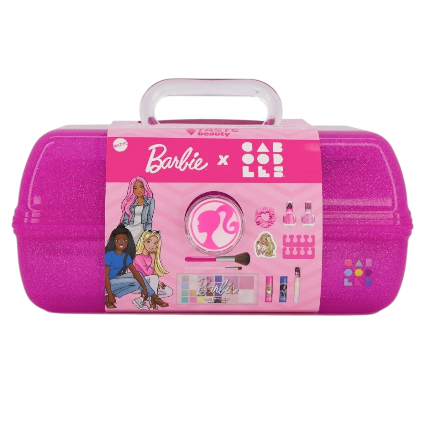 ✨ Caboodles grande con maquillaje Barbie (12 piezas incluidas)