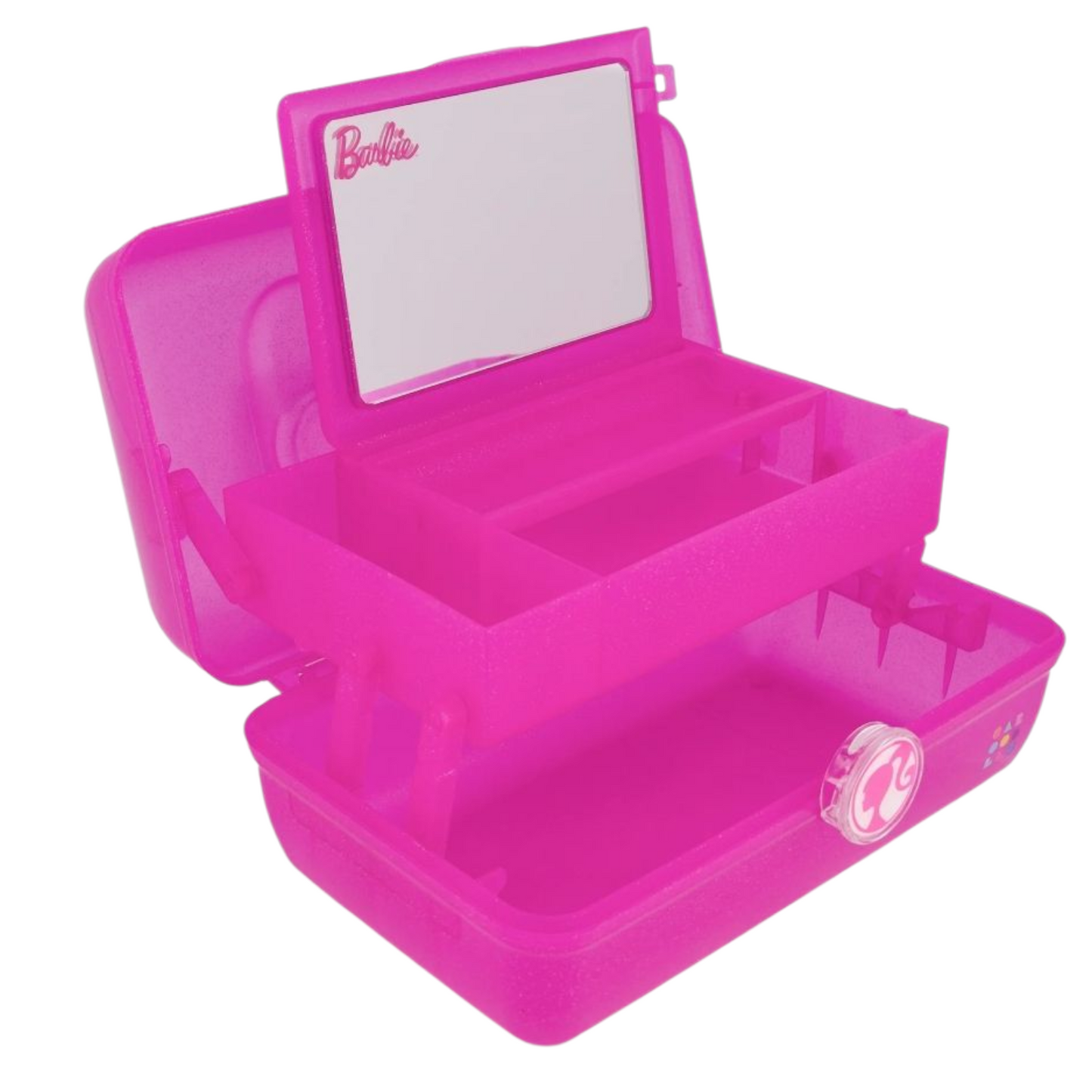 ✨ Caboodles grande con maquillaje Barbie (12 piezas incluidas)