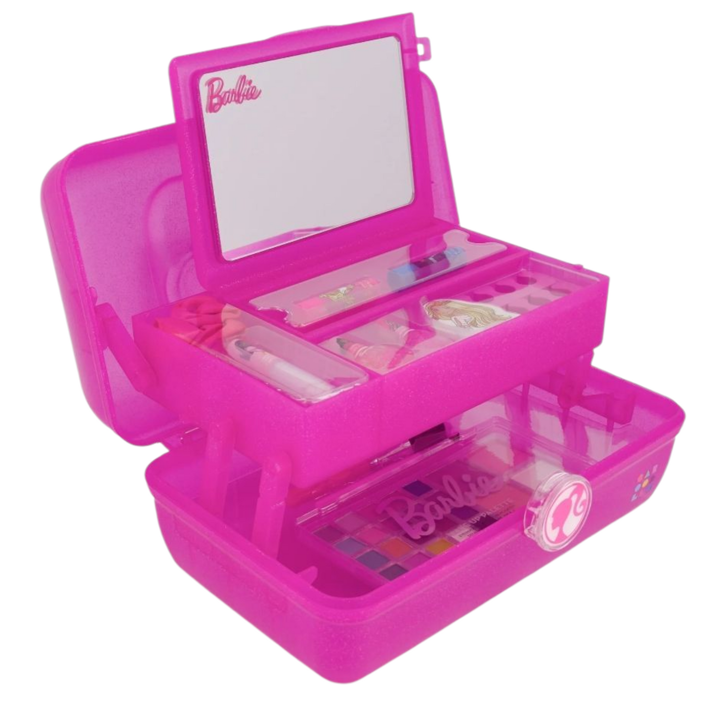 ✨ Caboodles grande con maquillaje Barbie (12 piezas incluidas)