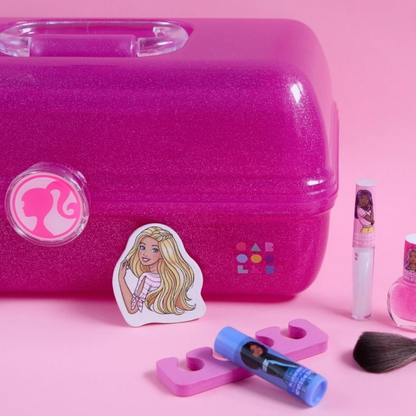 ✨ Caboodles grande con maquillaje Barbie (12 piezas incluidas)