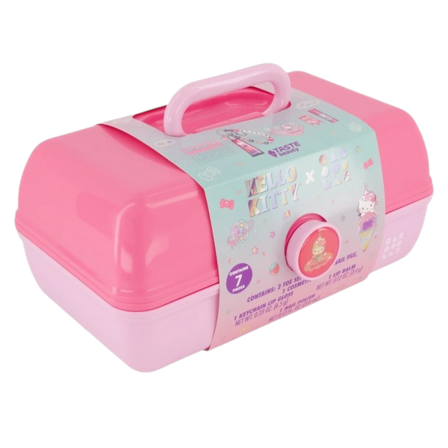 ✨ Caboodles grande con maquillaje Hello Kitty Unicorn (7 piezas incluidas)