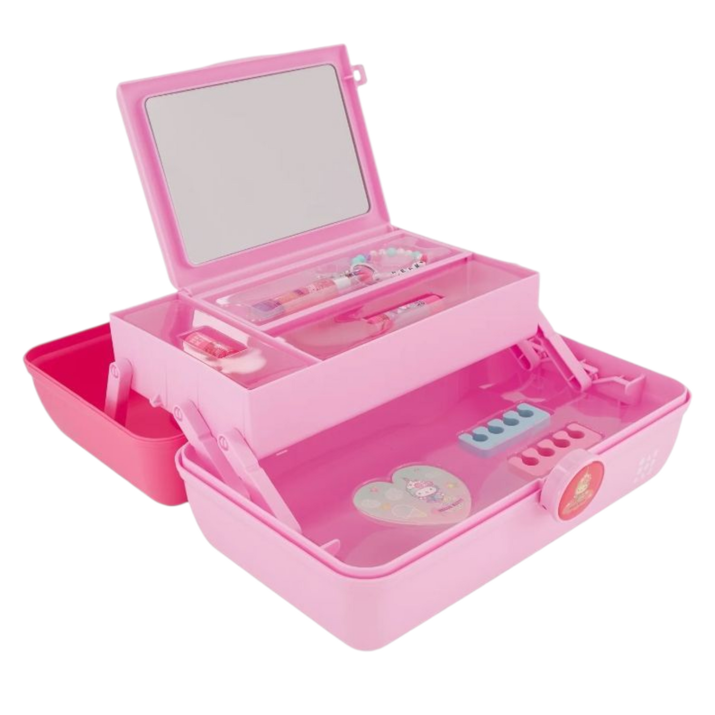 ✨ Caboodles grande con maquillaje Hello Kitty Unicorn (7 piezas incluidas)