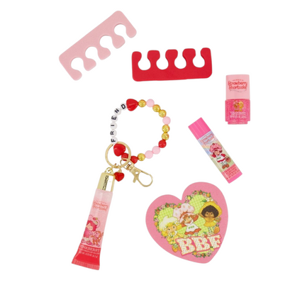 ✨ Caboodles grande con maquillaje Rosita Fresita (7 piezas incluidas) Strawberry shortcake