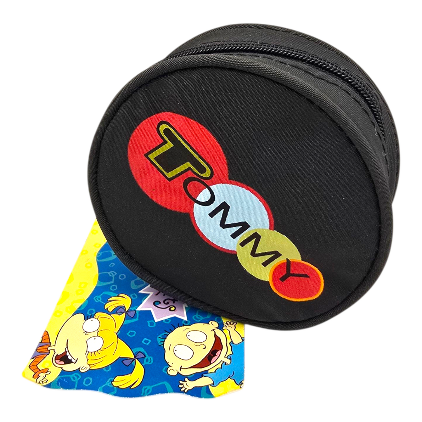Monedero redondo vintage Rugrats Negro Tommy
