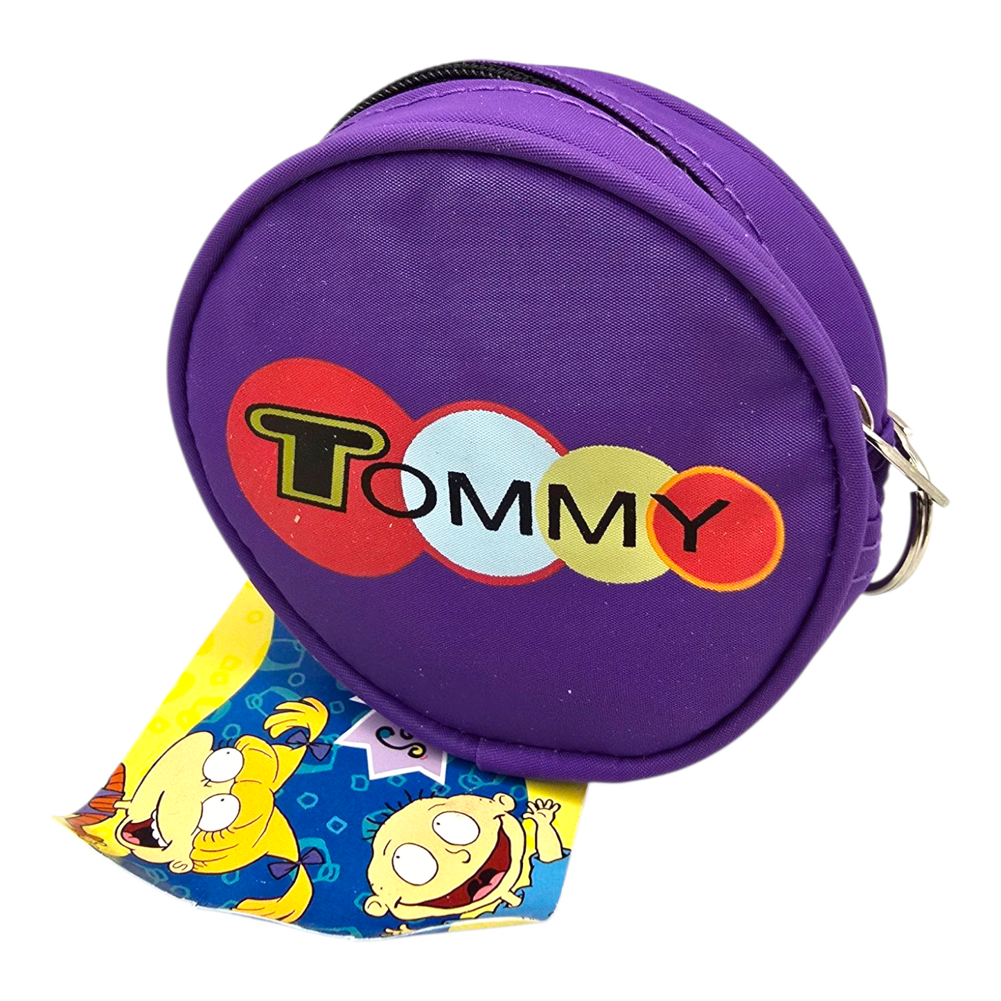 Monedero redondo vintage Rugrats Morado Tommy