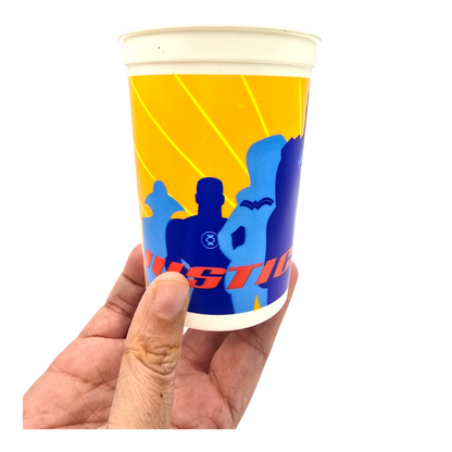 Vasos vintage Liga de la Juticia tipo estadio