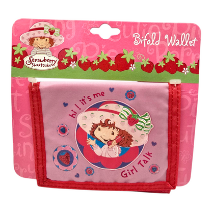 Cartera Monedero Vintage Rosita Fresita Bifold borde rojo