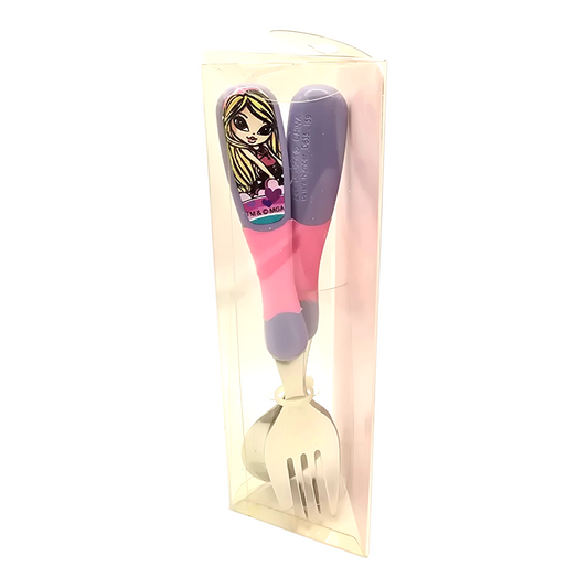 Set de cubiertos vintage kidz Bratz