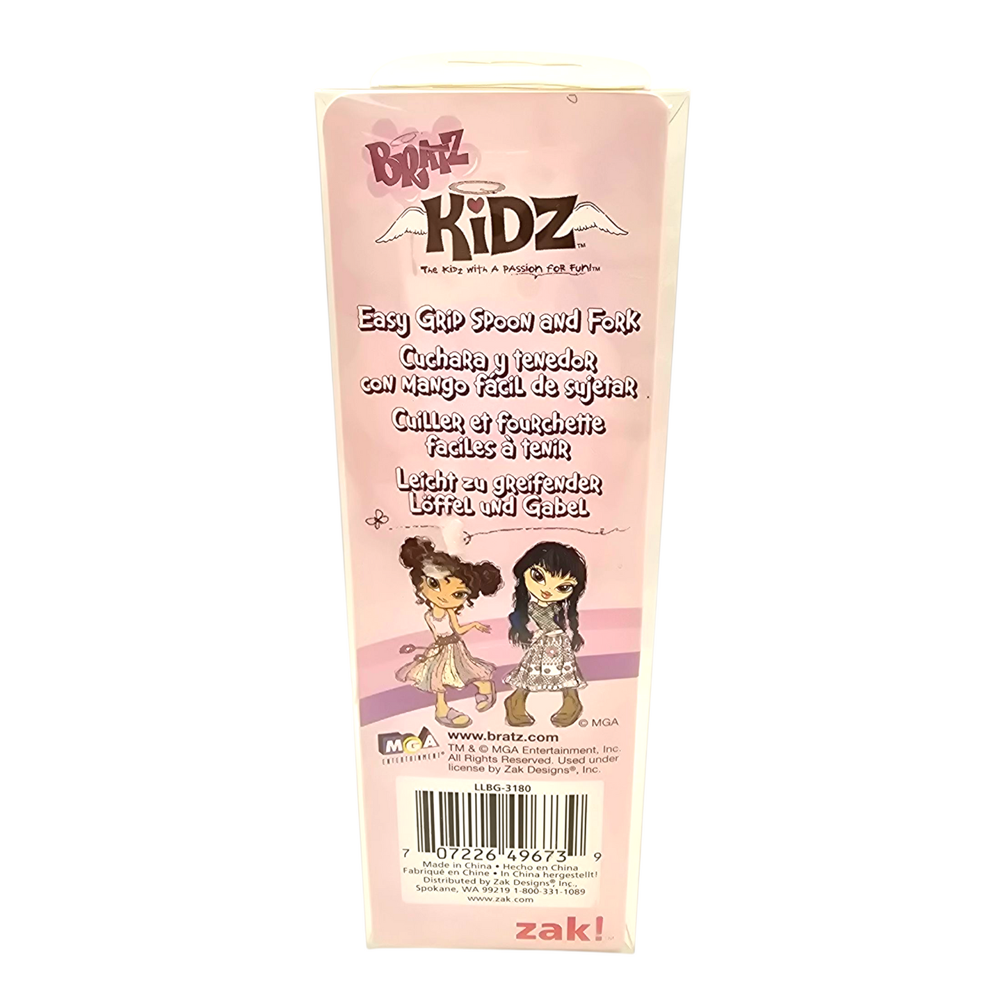 Set de cubiertos vintage kidz Bratz