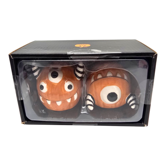 Set Salero y Pimentero Halloween Monstruo