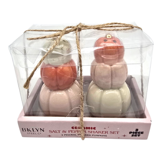Set Salero y Pimentero Halloween Calabazas Otoño