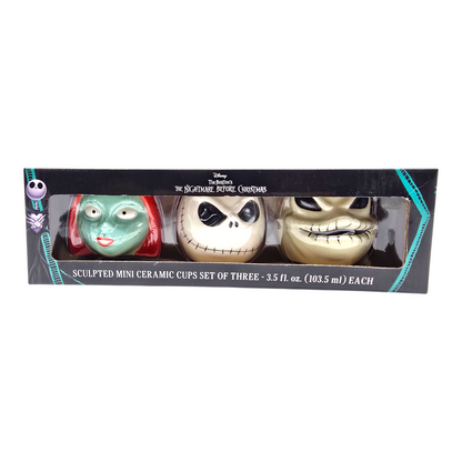 Tazas de cerámica pequeñas sin asa Nightmare before Christmas