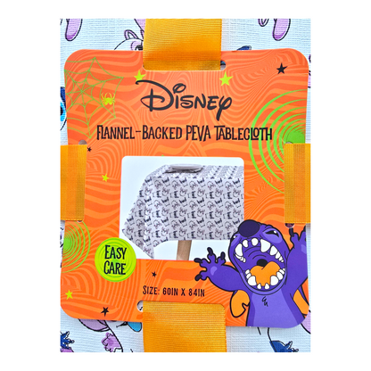 Mantel para mesa Plastificado Y con fieltro Stitch Halloween 1.52x2.13 mts