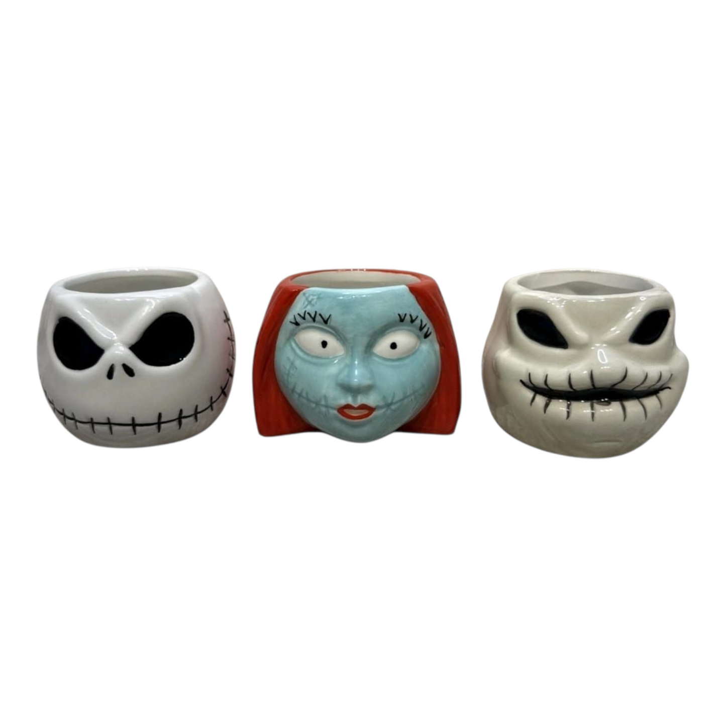 Tazas de cerámica pequeñas sin asa Nightmare before Christmas