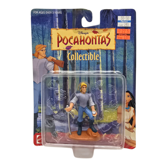 Figura vintage Pocahontas John Smith Disney
