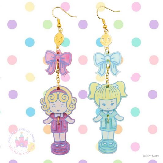 Aretes acrílicos Polly Pocket Whatever!