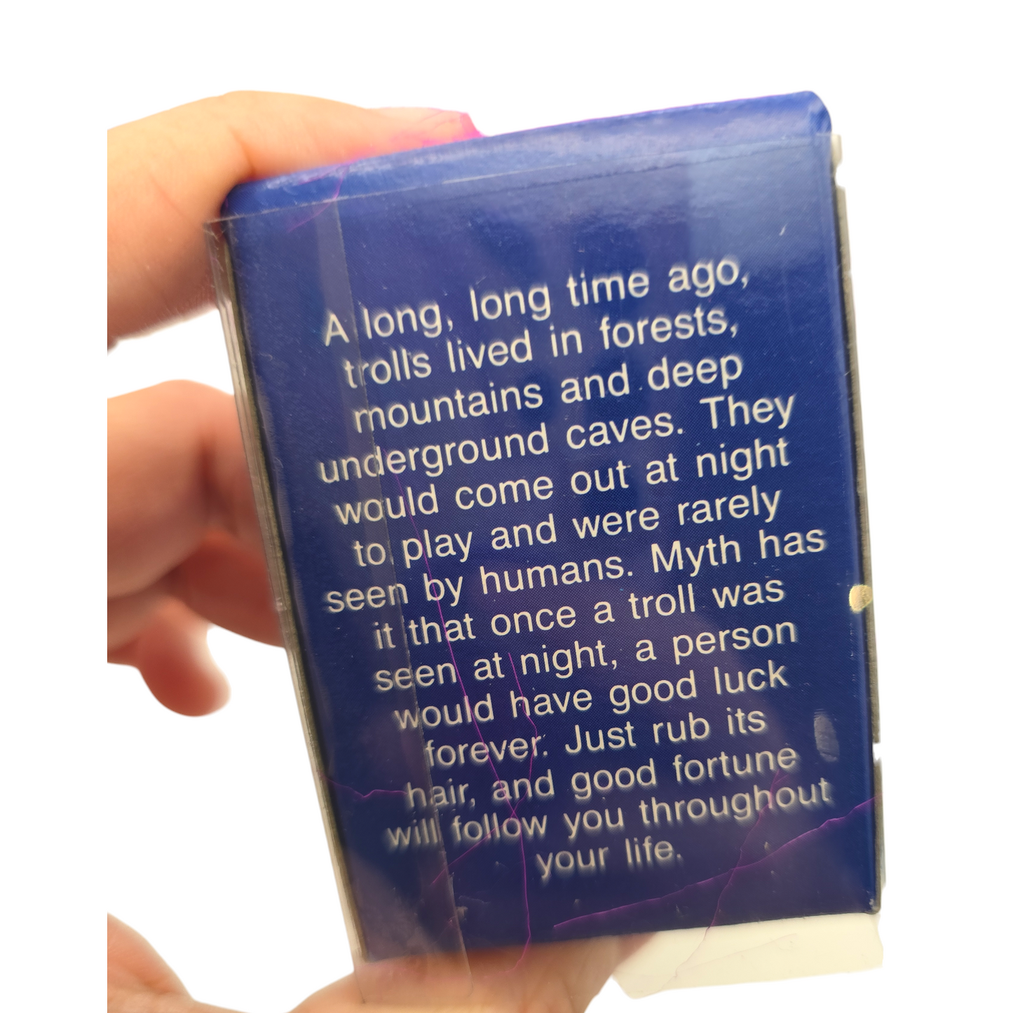 Mini Troll Vintage Russ Pocket Troll Rosa