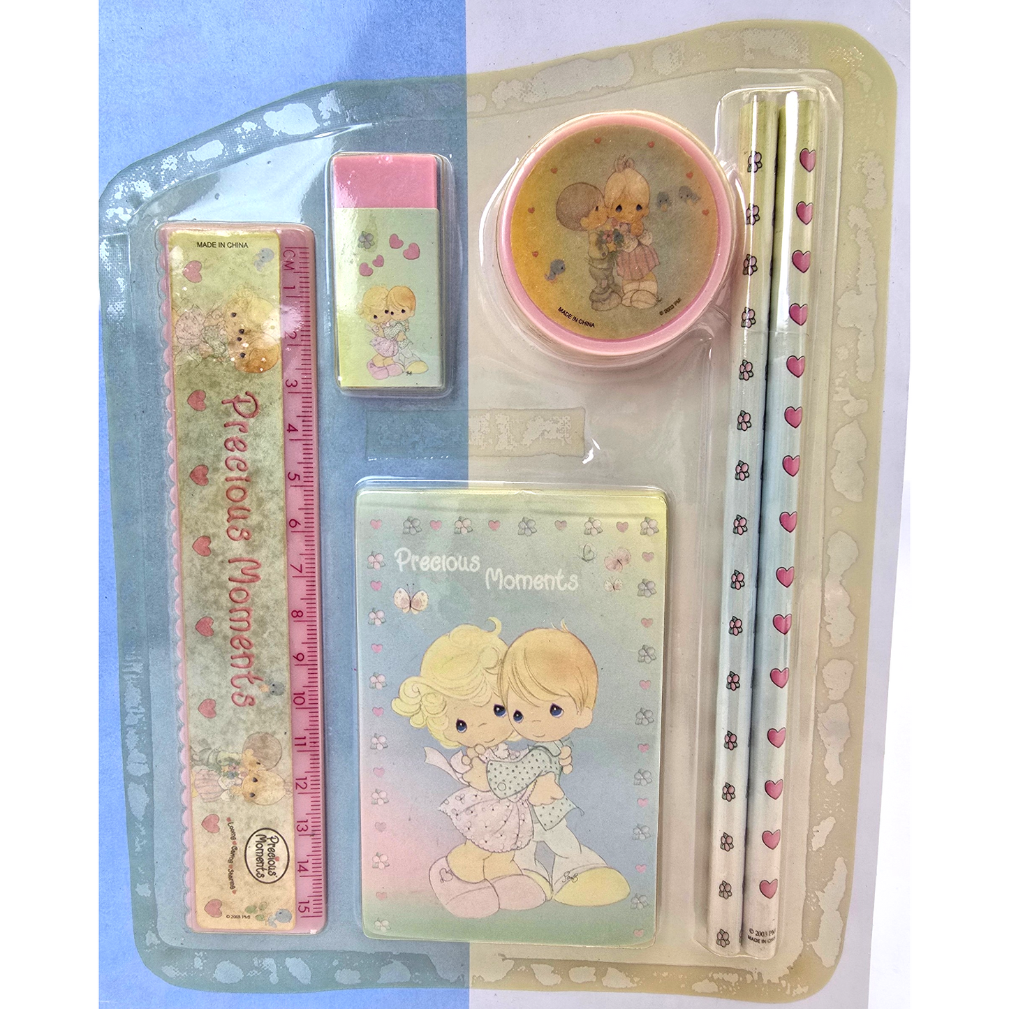 Set papelería Precious moments vintage