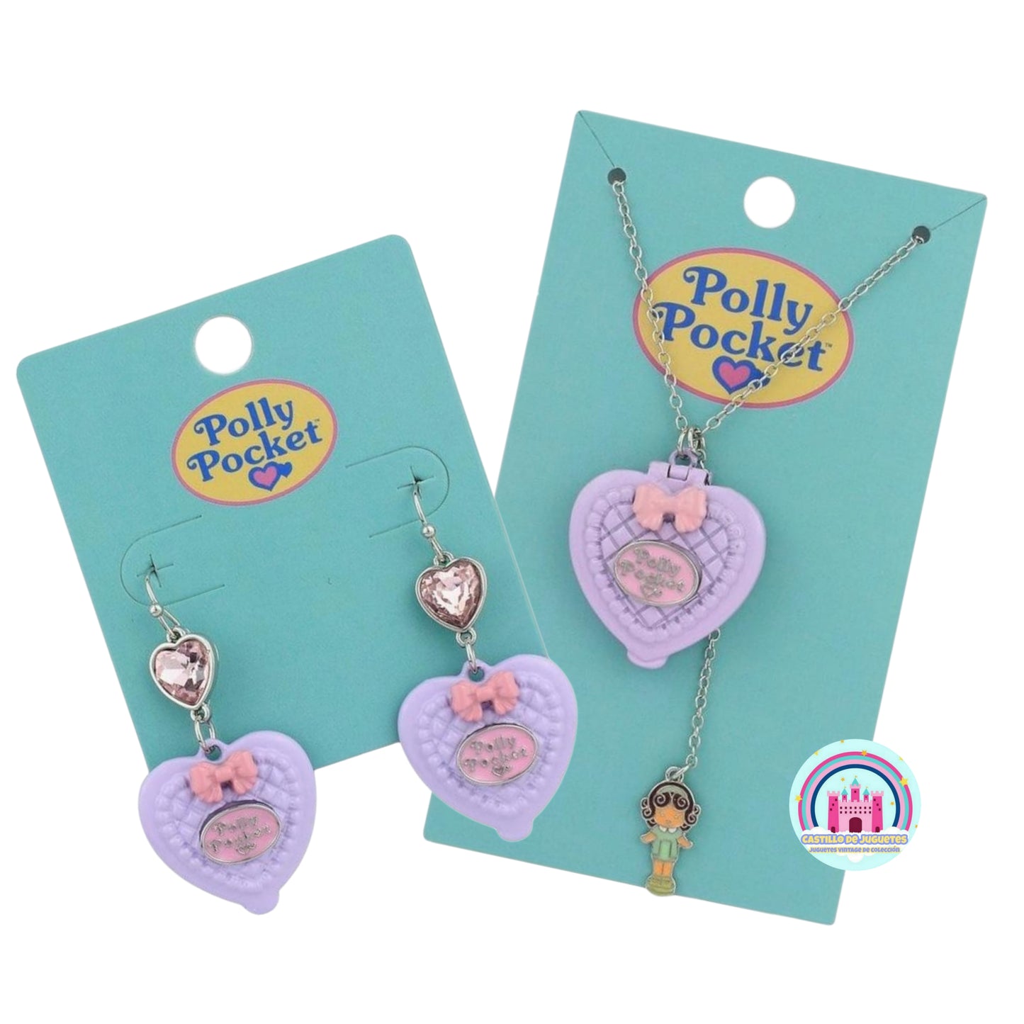 Collar y Aretes Polly Pocket Hottopic