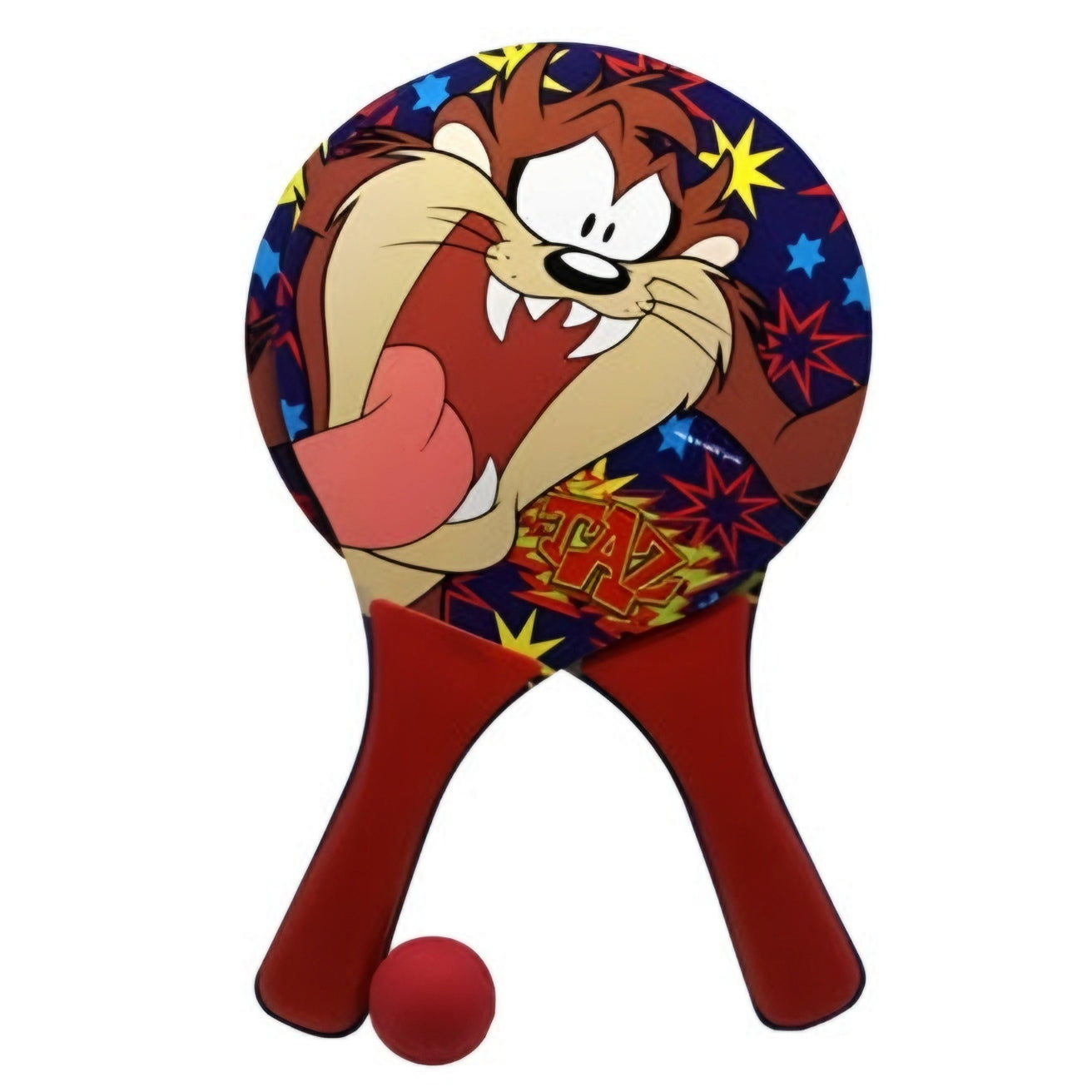 Juego de Raquetas pequeñas Vintage años 2000s Taz Looney toons