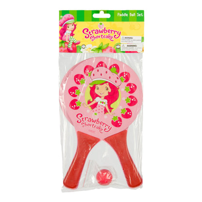 Juego de Raquetas pequeñas Vintage años 2000s Rosita Fresita Strawberry Shortcake