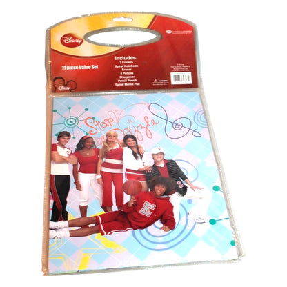Set de Papelería vintage High School Musical año 2000s 11 piezas