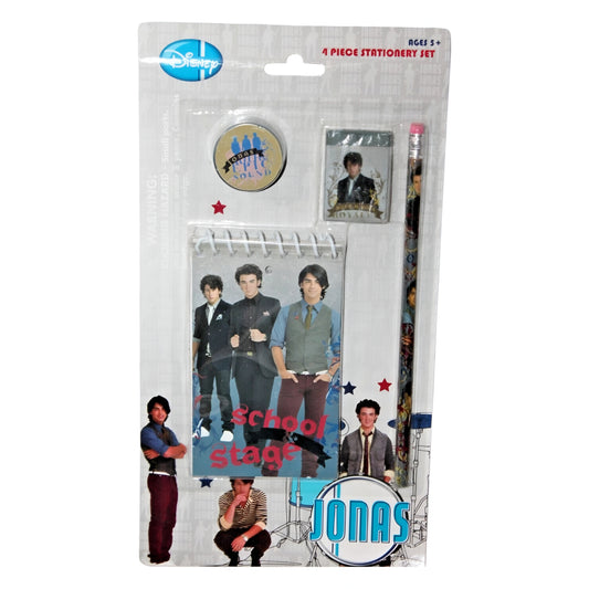 Set de Papelería vintage Jonas Brothers