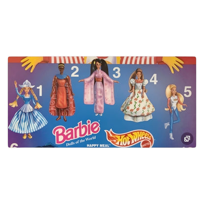 McDonald's Happy Meal Barbie año 1996 Dolls of the World