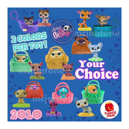 McDonald's Happy Meal Littlest pet shop año 2010