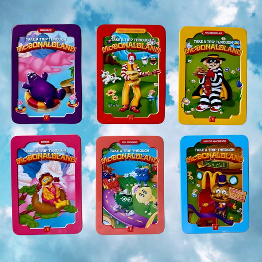 Grimace McDonald's Happy Meal Latas coleccionables del McDonaldland Meal (Adult Happy Meal) año 2025