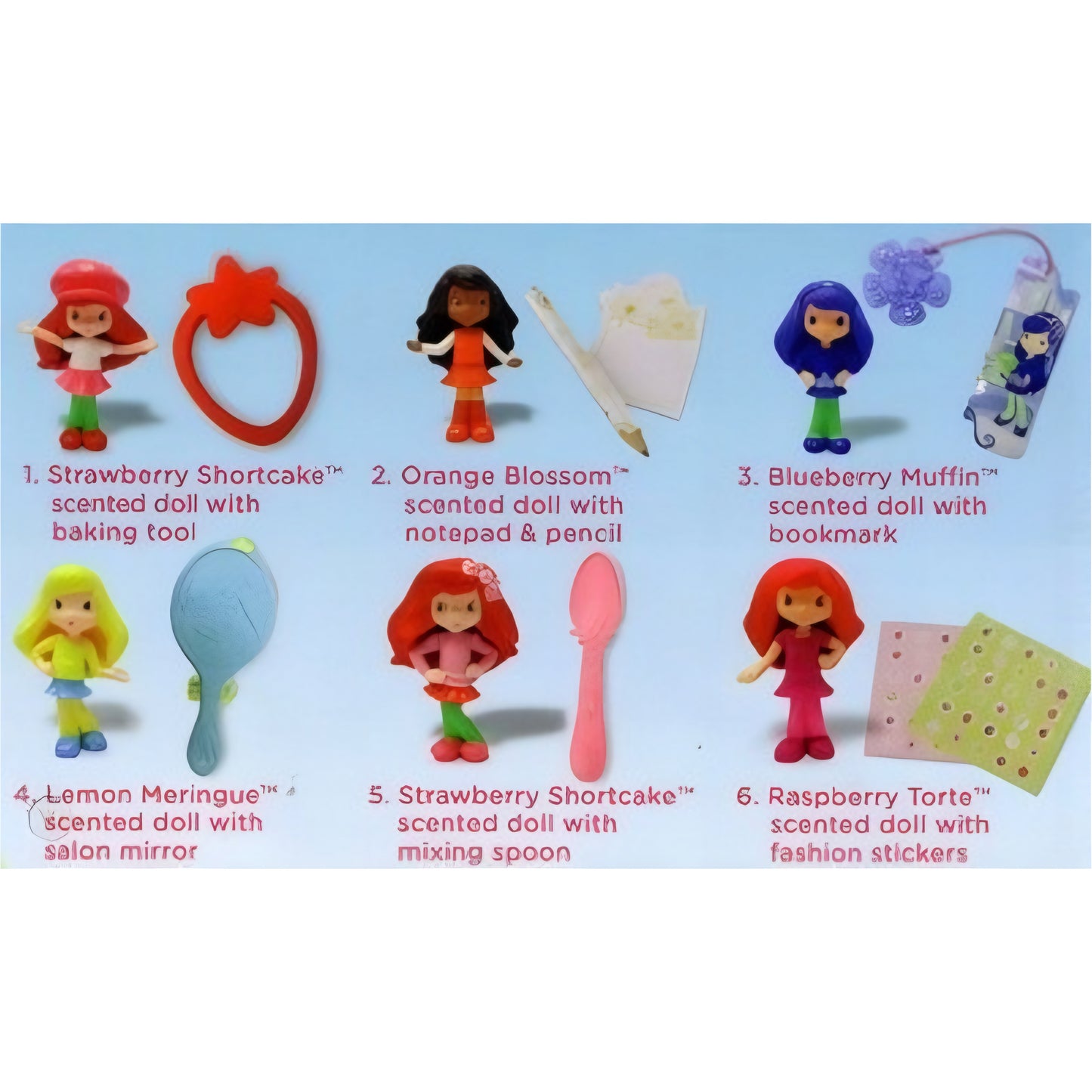 McDonald's Happy Meal Rosita Fresita año