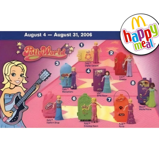 Polly Pocket World McDonald's Happy Meal año 2006