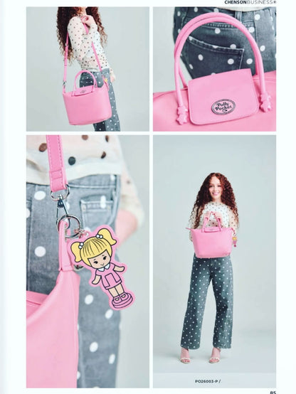 ⚠️ PREVENTA (Se envía 1 semana después de su compra) Polly Pocket Bolso de dama Lila Polly Pocket by Gorett Eve Medium