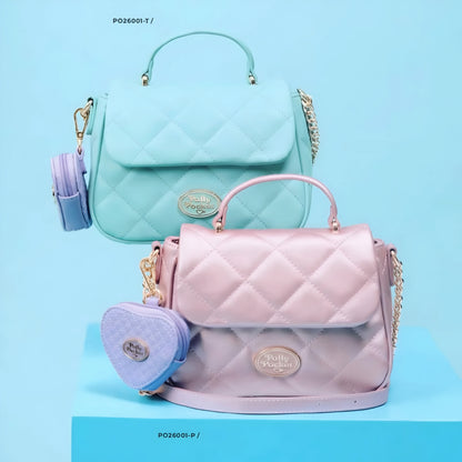 ⚠️ PREVENTA (Se envía 1 semana después de su compra) Polly Pocket Crossbody Turquesa (No es azul) Madison by Gorett