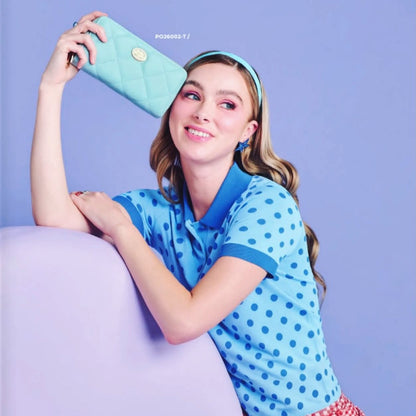 ⚠️ PREVENTA (Se envía 1 semana después de su compra) Polly Pocket Cartera Crossbody Turquesa (no es azul) by Gorett 20x10x4