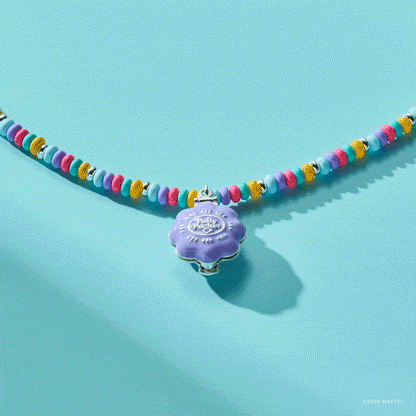 ENTREGA INMEDIATA Collar Relicario Edición Limitada Polly Pocket™ Pool Party Alex+Ani Joyeria Original Licencia Mattel